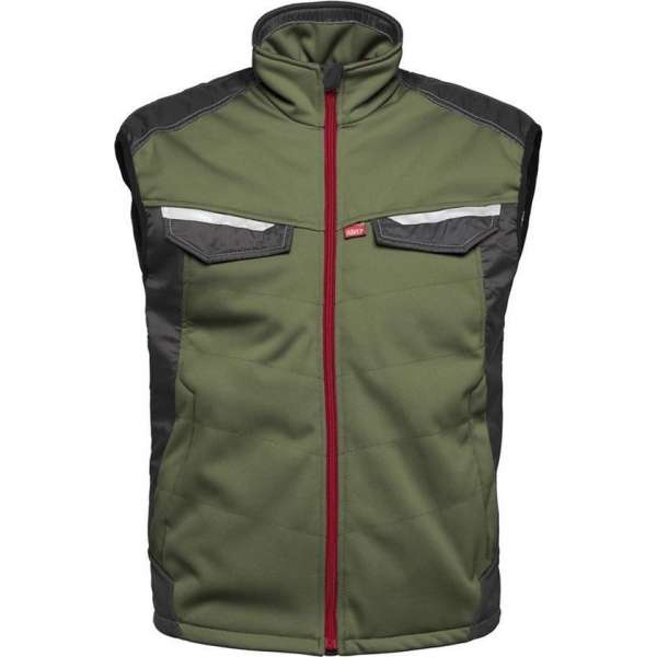 Havep Bodywarmer Attitude 50184 - Bosbouwgroen/Charcoal - 2XL Havep Bodywarmer Attitude 50184 - Bosbouwgroen/Charcoal - 2XL