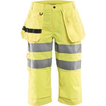 Blåkläder 7139-1811 Dames Piraatbroek High Vis Geel maat 44