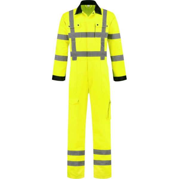 EM Traffic Overall High Visibility RWS - Fluor Geel - Maat 60 EM Traffic Overall High Visibility RWS - Fluor Geel - Maat 60