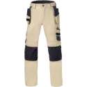 Havep Werkbroek knz + tp Attitude 80230 - Zand/Charcoal - 58