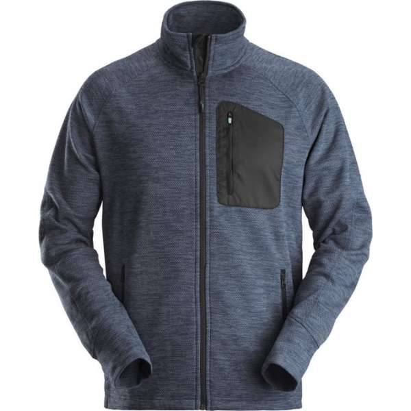 Snickers Workwear Snickers 8042 Werktrui Fleece FlexiWork Donkerblauw/Zwart Snickers Workwear Snickers 8042 Werktrui Fleece FlexiWork Donkerblauw/Zwart