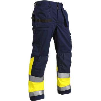 Blaklader Werkbroek High Vis - Marine/High Vis Geel - C62