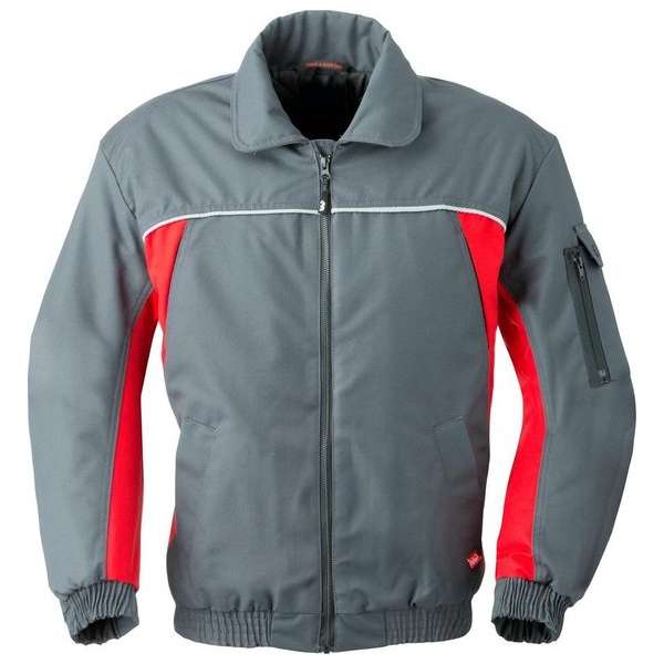 Havep 5329 Pilotjack Charcoal Grijs/Rood maat XL Havep 5329 Pilotjack Charcoal Grijs/Rood maat XL