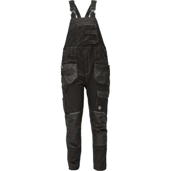 Cerva Dayboro bretelbroek / Amerikaanse overall zwart maat 56 Cerva Dayboro bretelbroek / Amerikaanse overall zwart maat 56