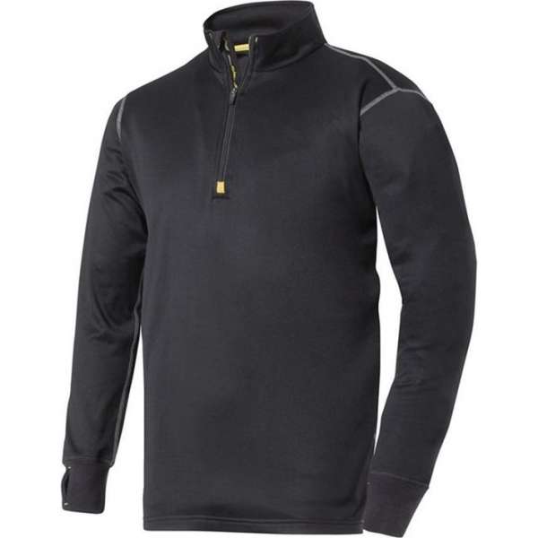 Snickers 1/2 Zip Micro Fleece Pullover - 9413-0400 - zwart - maat L Snickers 1/2 Zip Micro Fleece Pullover - 9413-0400 - zwart - maat L