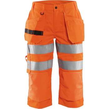 Blåkläder 7139-1811 Dames Piraatbroek High Vis Oranje maat 40