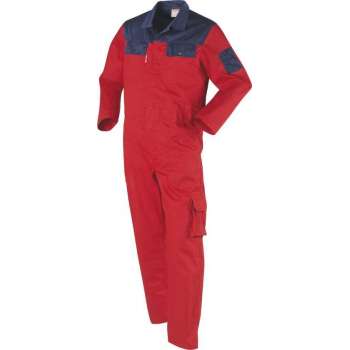 Workman Utility Overall 3038 rood / navy - Maat 88