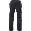 Havep Werkbroek knz + tp Attitude 80230 - Zwart/Charcoal - 64