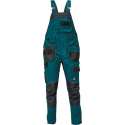Dayboro bretelbroek petrol blauw/zwart maat 58