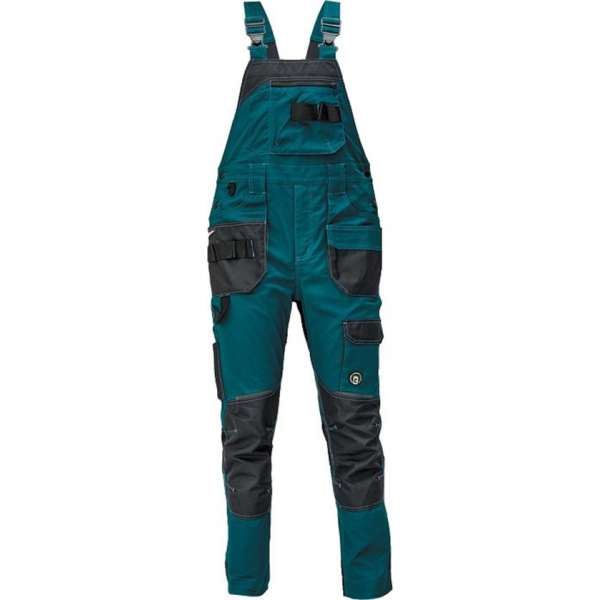 Dayboro bretelbroek petrol blauw/zwart maat 58 Dayboro bretelbroek petrol blauw/zwart maat 58