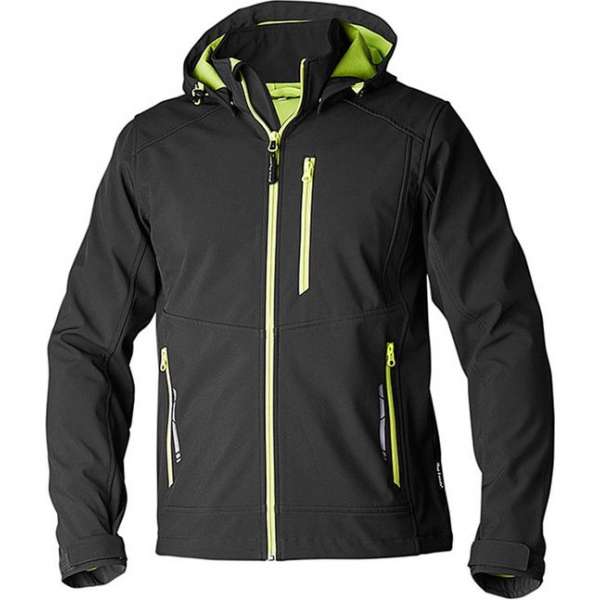 Top Swede 352 (V) Hooded Softshell-Zwart-XS Top Swede 352 (V) Hooded Softshell-Zwart-XS