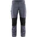 Blåkläder 7159-1845 Dames Service werkbroek Stretch Grijs/Zwart maat 30