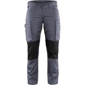 Blåkläder 7159-1845 Dames Service werkbroek Stretch Grijs/Zwart maat 30