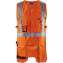 Blaklader Werkvest High vis - High Vis Oranje - 2XL