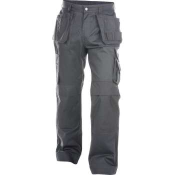 Dassy Oxford Holsterzakkenbroek met kniezakken 200444 (300 g/m2) - binnenbeenlengte Standaard (81-86 cm) - Cementgrijs - 66
