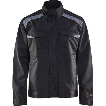 Blåkläder 4054-1210 Industriejack Ongevoerd Zwart/Grijs maat M