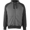 Mascot hoodie Wiesbaden antraciet/zwart