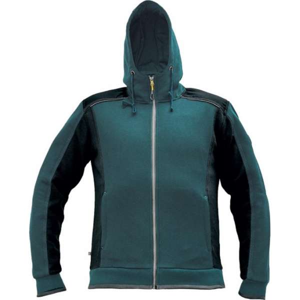 Cerva Dayboro hooded vest petrol blauw XL Cerva Dayboro hooded vest petrol blauw XL