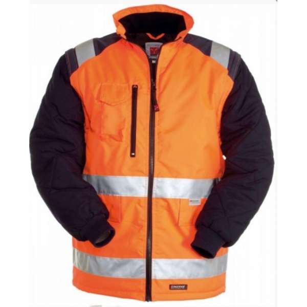 Payper Hiway Jas Fluorescerend Oranje/Marineblauw Payper Hiway Jas Fluorescerend Oranje/Marineblauw