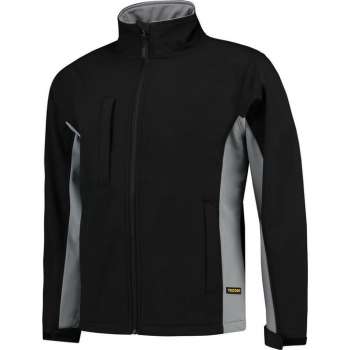 Tricorp Softshell Bicolor 402002 - Mannen - Zwart/Grijs - S
