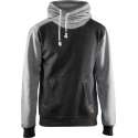 Blåkläder 3399-1157 Hooded Sweatshirt Limited Zwart/Grijs maat S