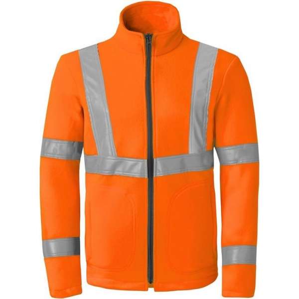 Havep 50219 Fleecevest Fluo Oranje maat L Havep 50219 Fleecevest Fluo Oranje maat L