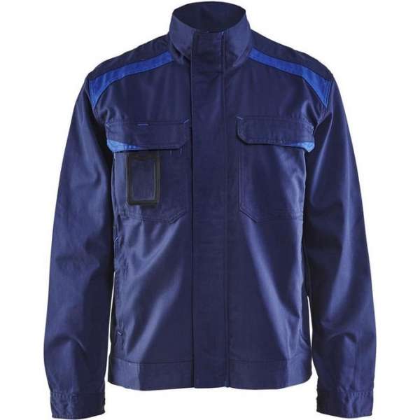 Blåkläder 4054-1800 Industriejack Ongevoerd Marineblauw/Korenblauw maat L Blåkläder 4054-1800 Industriejack Ongevoerd Marineblauw/Korenblauw maat L