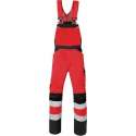 Havep Amk. Overall High Visibility 20221 - Fluo Rood/Charcoal - 48