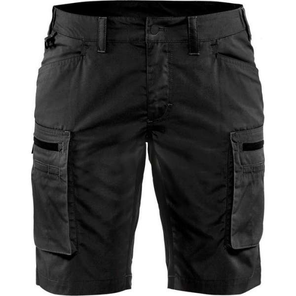 Blåkläder 7149-1845 Dames Service Short Zwart maat 30 Blåkläder 7149-1845 Dames Service Short Zwart maat 30