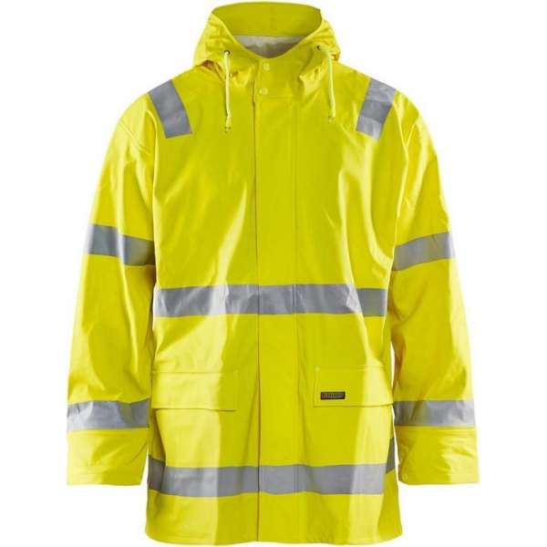 Blåkläder 4326-2005 Regenjas High Vis zware kwaliteit Geel maat XL Blåkläder 4326-2005 Regenjas High Vis zware kwaliteit Geel maat XL