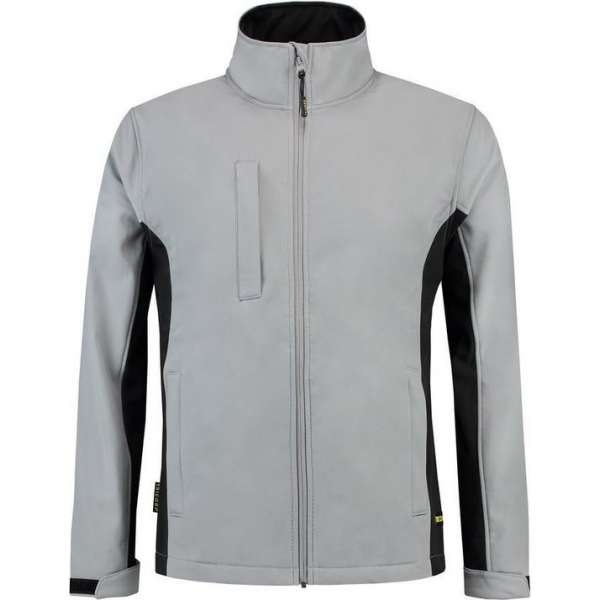 Tricorp Soft Shell Jack Bi-Color - Workwear - 402002 - grijs / Zwart - maat 7XL Tricorp Soft Shell Jack Bi-Color - Workwear - 402002 - grijs / Zwart - maat 7XL