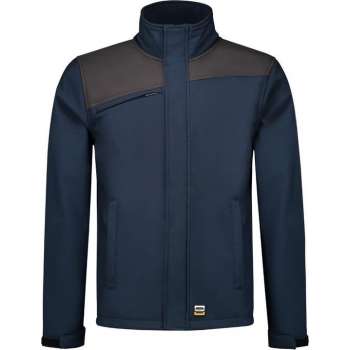 Tricorp Softshell Bicolor Naden 402021 - Mannen - Ink/Donkergrijs - XS