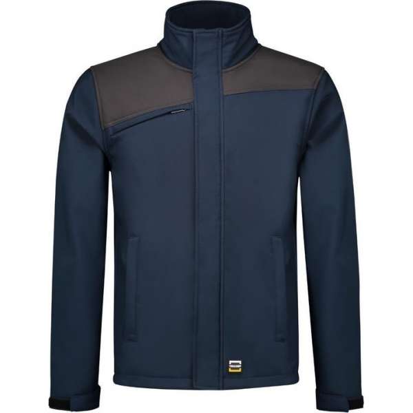 Tricorp Softshell Bicolor Naden 402021 - Mannen - Ink/Donkergrijs - XS Tricorp Softshell Bicolor Naden 402021 - Mannen - Ink/Donkergrijs - XS