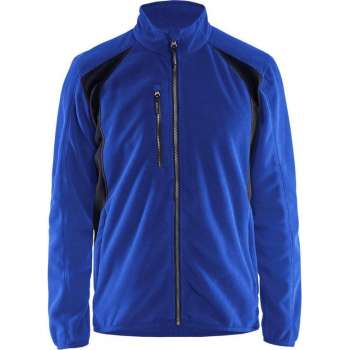 Blaklader Fleecejack - Korenblauw/Zwart - M