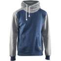 Blåkläder 3399-1157 Hooded Sweatshirt Limited Melange Blue/Grey maat XL