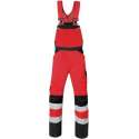 Havep Amk. Overall High Visibility 20221 - Fluo Rood/Charcoal - 60