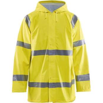 Blåkläder 4324-2000 Regenjas High Vis Geel maat XL