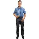 Broek voor werk en hobby, kleur grijs koninklijk, maat 58
