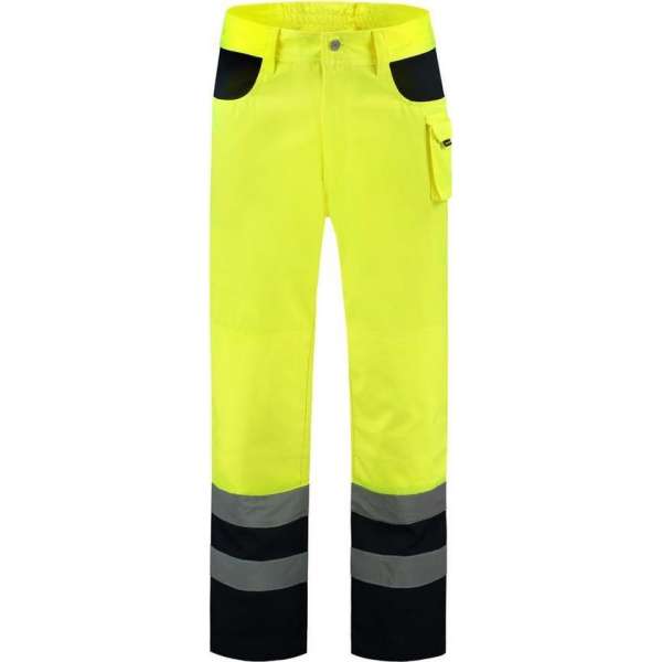 Tricorp Worker EN471 Bi-color - Workwear - 503002 - Fluor Geel-Navy - maat 42
