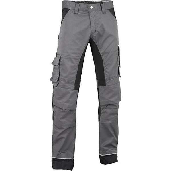 4WORK - Zaragoza werkbroek met stretch - Grijs - Maat 52 4WORK - Zaragoza werkbroek met stretch - Grijs - Maat 52