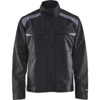 Blåkläder 4054-1210 Industriejack Ongevoerd Zwart/Grijs maat S