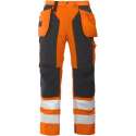Projob 6506 Werkbroek Oranje/Zwart maat 58