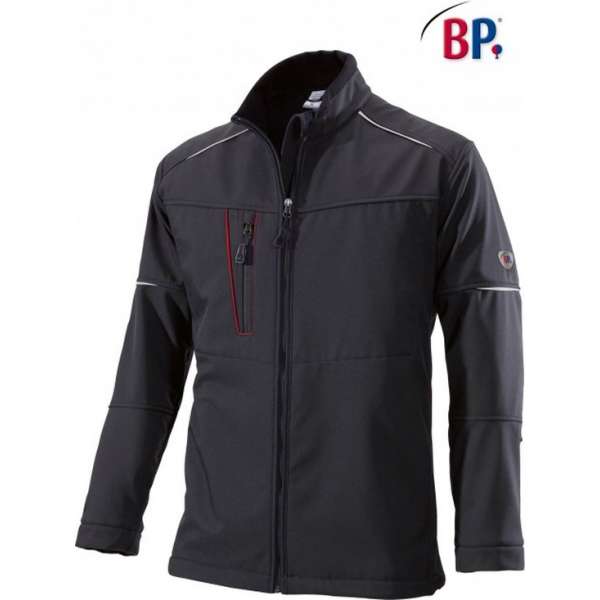 BP® Softshell jack voor heren 1868-572-32, 100% Polyester - Maat M BP® Softshell jack voor heren 1868-572-32, 100% Polyester - Maat M
