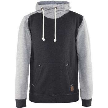 Blåkläder 9199-1157 Hoodie Limited Black Melange/Grey maat XXL