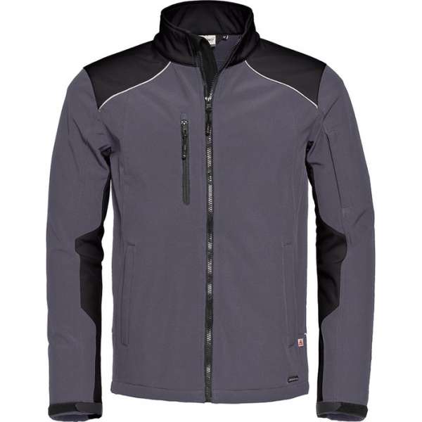 Contrasterend lichtgewicht jack, Kleur Black/White, Maat M