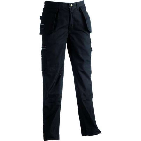 Herock HERCULES Werkbroek - Met kniestukken - Zwart - NL:52 BE:46 Herock HERCULES Werkbroek - Met kniestukken - Zwart - NL:52 BE:46