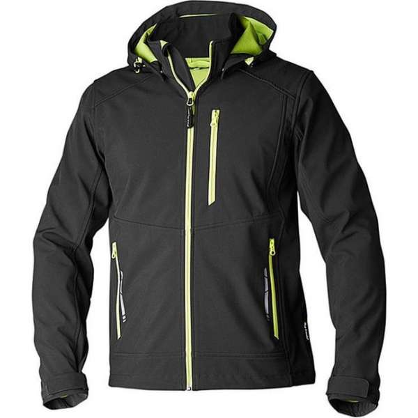 Top Swede 351 Softshell met Capuchon-Zwart-XXL Top Swede 351 Softshell met Capuchon-Zwart-XXL