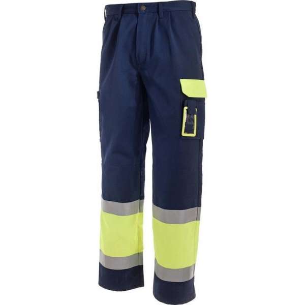 Blaklader Werkbroek High Vis - High Vis Geel/Marineblauw - C48