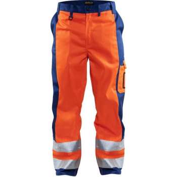 Blaklader Werkbroek High Vis - High Vis Oranje/Korenblauw - C52