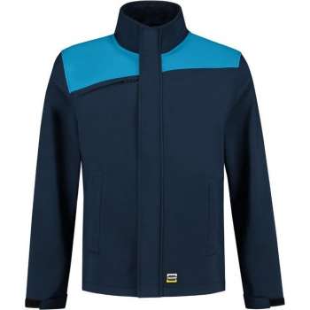 Tricorp Softshell Bicolor Naden 402021 - Mannen - Ink/Turquoise - S